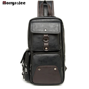 Men's Chest Pack Small Bag Casual Outdoor Shoulder Bag Messenger