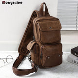Men's Chest Pack Small Bag Casual Outdoor Shoulder Bag Messenger