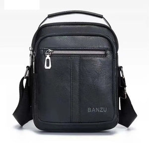 Men's Leather Crossbody Business Shoulder Bag