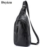 Men's Theftproof Leather Crossbody Bag