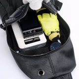 Men's Theftproof Leather Crossbody Bag