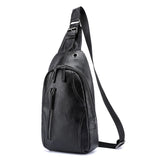 Men's Theftproof Leather Crossbody Bag