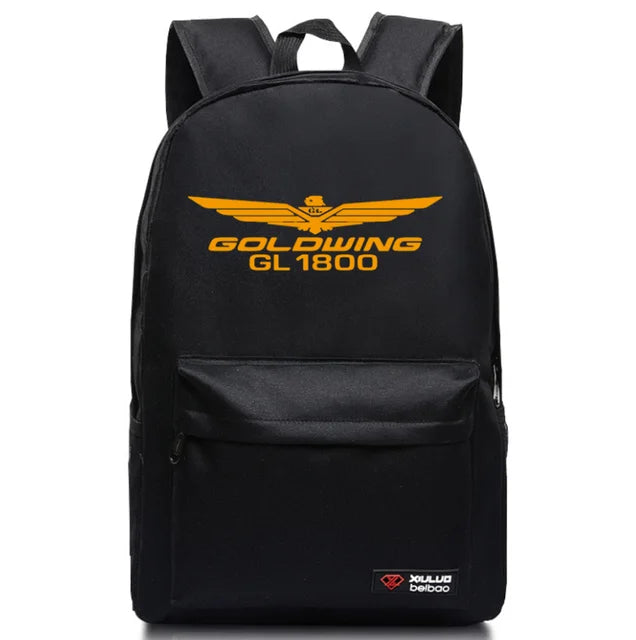 Goldwing GL1800 Motorcycle Car Backpack, Men's Travel Knapsack