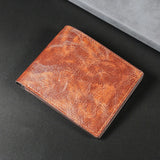 Men's Simulation Leather Wallet Large Capacity for Outdoor Activities