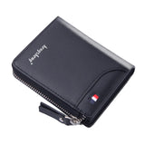 Men's Casual Short Wallet PU Leather Billetera Hombre