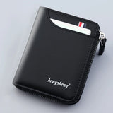 Men's PU Leather Short Wallet Billetera Hombre