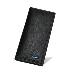Men's Long Magnetic Buckle Wallet Envelope Style