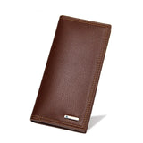 Men's Long Magnetic Buckle Wallet Envelope Style