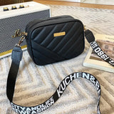 Embroidered Camera Female Messenger Bag Ladies Crossbody Shoulder Bags