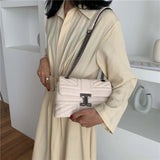 Women's Messenger Bag Camera Crossbody Shoulder Chain Handbag