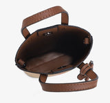 Casual Leather Phone Bag Women Small Shoulder Crossbody Plaid Messenger Bag