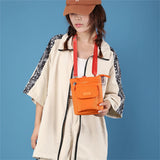 Nylon Women Messenger Bag Solid Mini Ladies Shoulder Crossbody Phone
