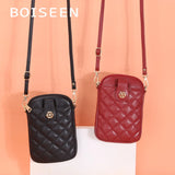 Soft Female Shoulder Bag Summer Small Zipper Girl Phone Pocket Mini Bag