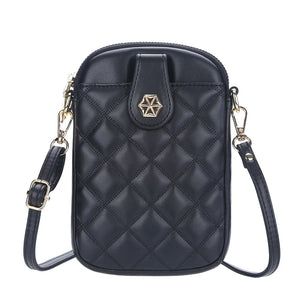 Soft Female Shoulder Bag Summer Small Zipper Girl Phone Pocket Mini Bag