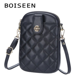 Soft Female Shoulder Bag Summer Small Zipper Girl Phone Pocket Mini Bag