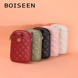 Soft Female Shoulder Bag Summer Small Zipper Girl Phone Pocket Mini Bag