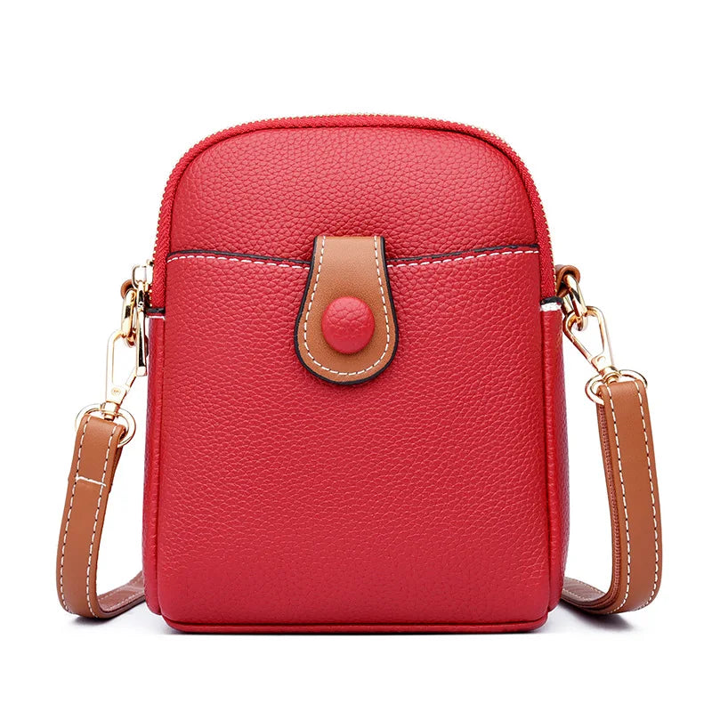 Large-Capacity Double-Compartment Bag Shoulder Messenger Small Bag