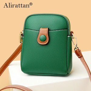 Large-Capacity Double-Compartment Bag Shoulder Messenger Small Bag