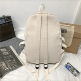 Multi-Pocket Female Backpack School Bag for Teenage Girls Boys Student