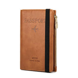 RFID Travel Passport Wallet Document Holder Clutch Bag