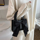 Net Red Small Square Bag Women's Bag Casual Bow Small Square Bag