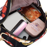 Nylon Shoulder Bag Middle-aged Elderly Mother Handbag Leisure Small Bag