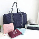 Nylon Foldable Travel Bags Large Capacity Luggage Handbags