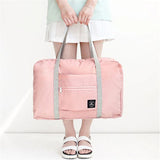 Nylon Foldable Travel Bags Large Capacity Luggage Handbags