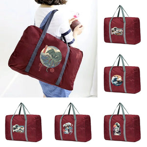 Foldable Travel Bag Large Capacity Unisex Luggage Handbags Men