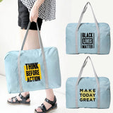 Nylon Foldable Travel Bag Large Capacity Storage