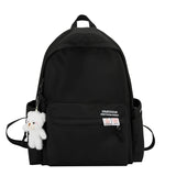 Nylon Women Backpack Female Letter Printing Travel Bag