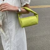One Shoulder Knot Tofu Handbag Women's Subaxillary Bag
