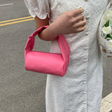 One Shoulder Knot Tofu Handbag Women's Subaxillary Bag