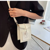 Bucket Casual Shoulder Bag PU Crossbody Girls Bag