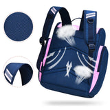 Waterproof Orthopaedics School Backpack for Girls Kids