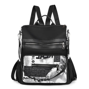 Waterproof Backpack Women's Multifunctional Shoulder Bags Large Capacity
