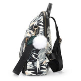 Oxford Waterproof Women's Backpack Lightweight Travel Shoulder Bag