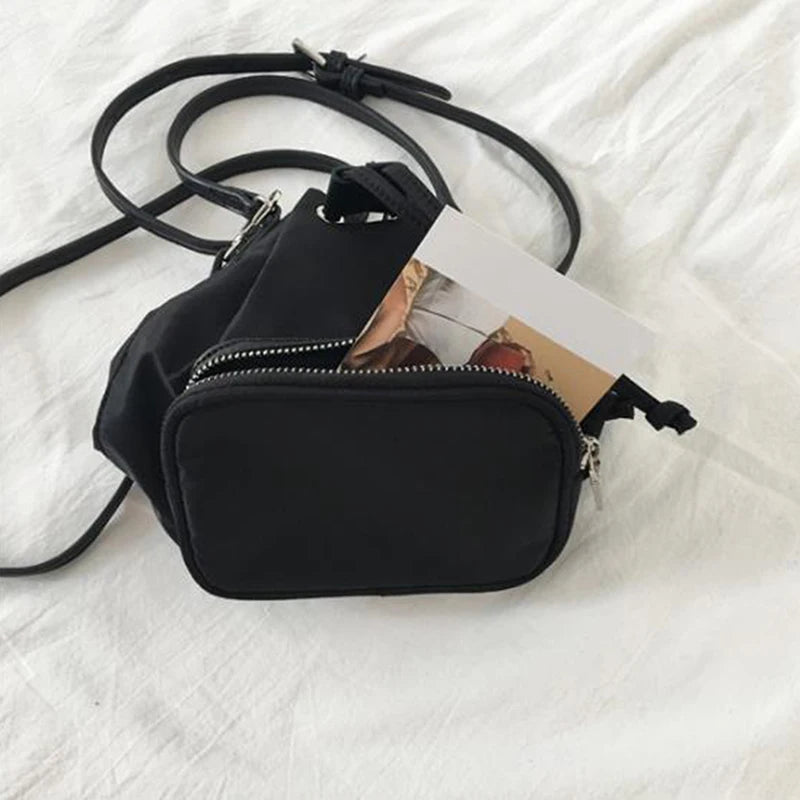 Oxford Shoulder Bag Multifunction Drawstring Travel Bag