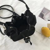 Oxford Shoulder Bag Multifunction Drawstring Travel Bag