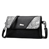 PU Leather Soft Clutch Bag Women Small Shoulder Messenger Bag