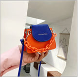 Mini Pu Leather Crossbody Bag For Women Chain Shoulder Handbag