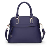 PU Leather Solid Shoulder Handbag Messenger Bag