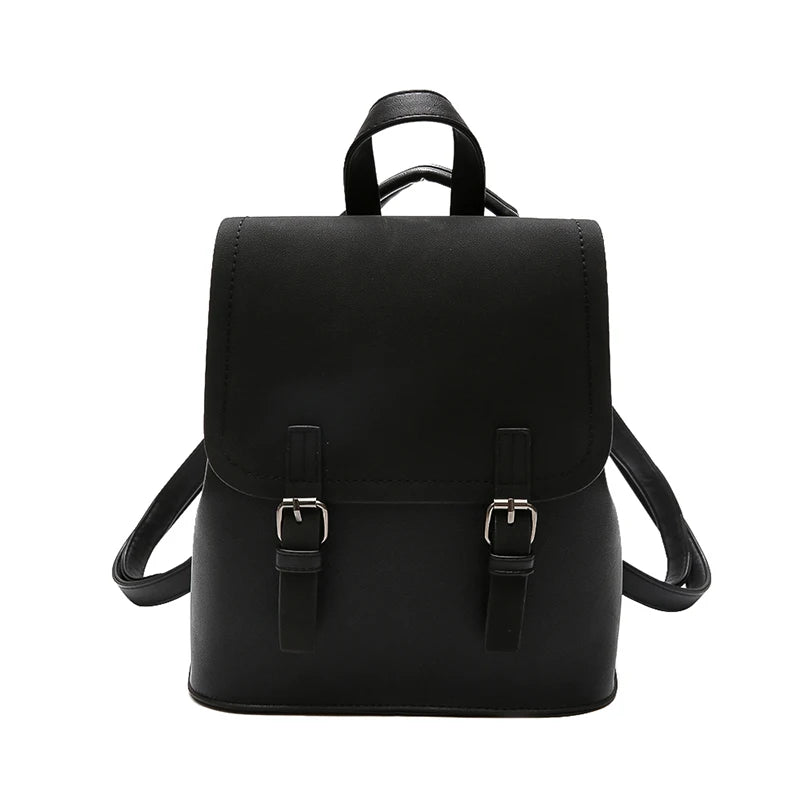 PU Leather Small Backpack for Women Girls School Travel Candy Bag