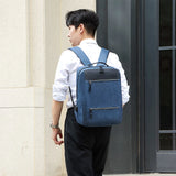 Panelled High Oxford Women's Backpack Multifunctional Student School Bag
