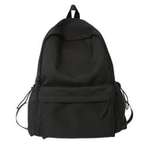 Waterproof Nylon Backpack Patchwork Japanese College School Bag