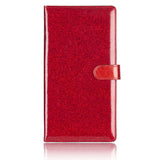 RFID Blocking Leather Travel Wallets Passport Holder Cover
