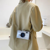Camera Shape Clutch Retro Shoulder Bag Mini Messenger Bag Purse