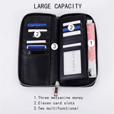 Customized Photo Zipper Clutch Wallet for Women