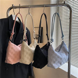 Plaid Underarm Bag for Women Casual Shoulder Bag