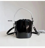 Planet Pattern High-end Bucket Bag Shoulder Bag